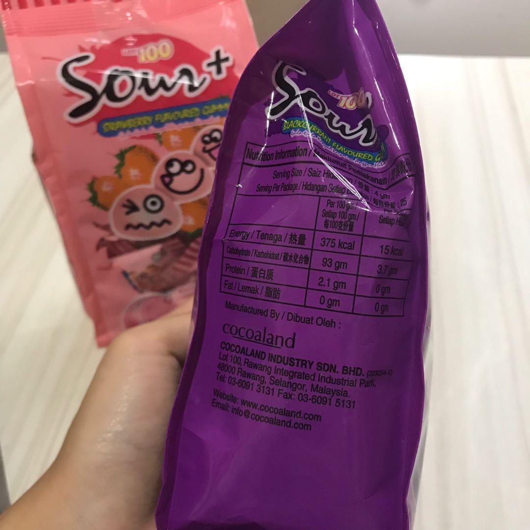 Gummy Candy Import Refreshing Sour Sugary Sweet Makanan Minuman Snek Di Carousell