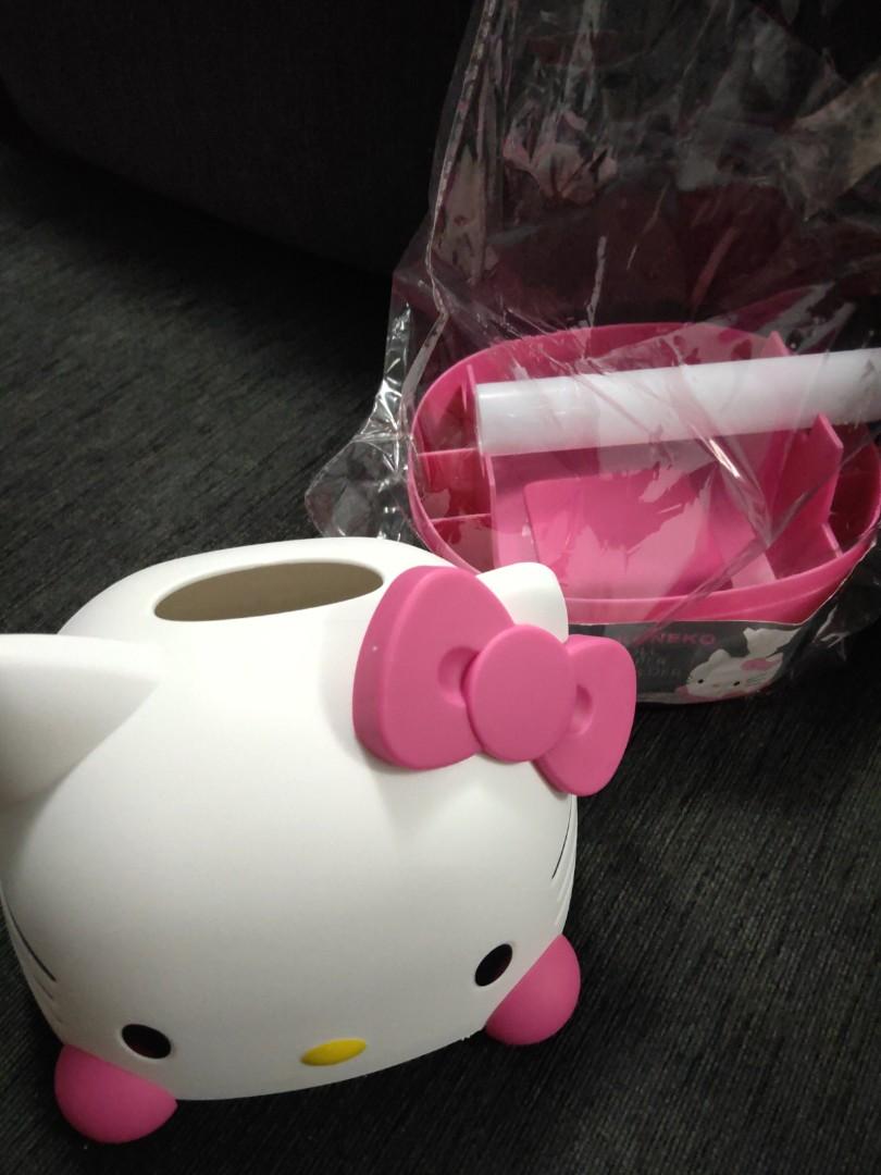 Hello Kitty Toilet Roll Holder, Furniture & Home Living, Bathroom