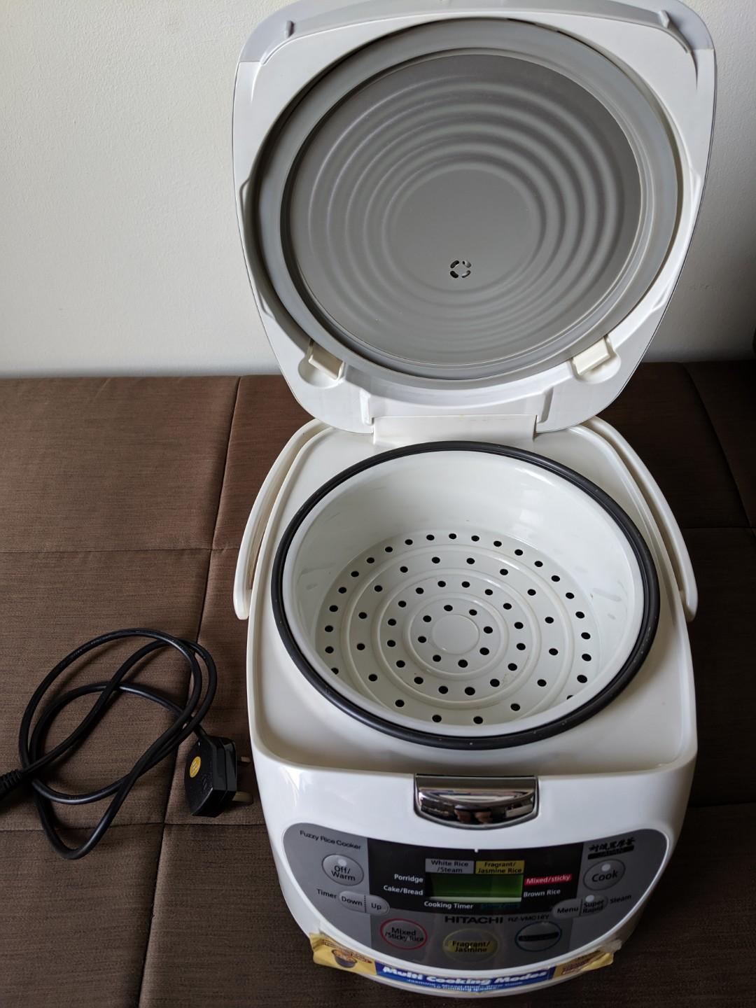 Hitachi Rice Cooker RZVMC18Y, TV & Home Appliances, Kitchen Appliances