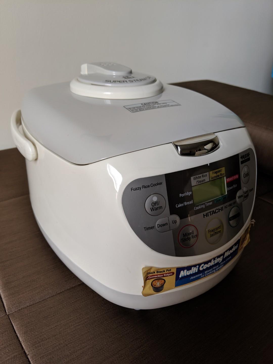 Hitachi Rice Cooker RZVMC18Y, TV & Home Appliances, Kitchen Appliances