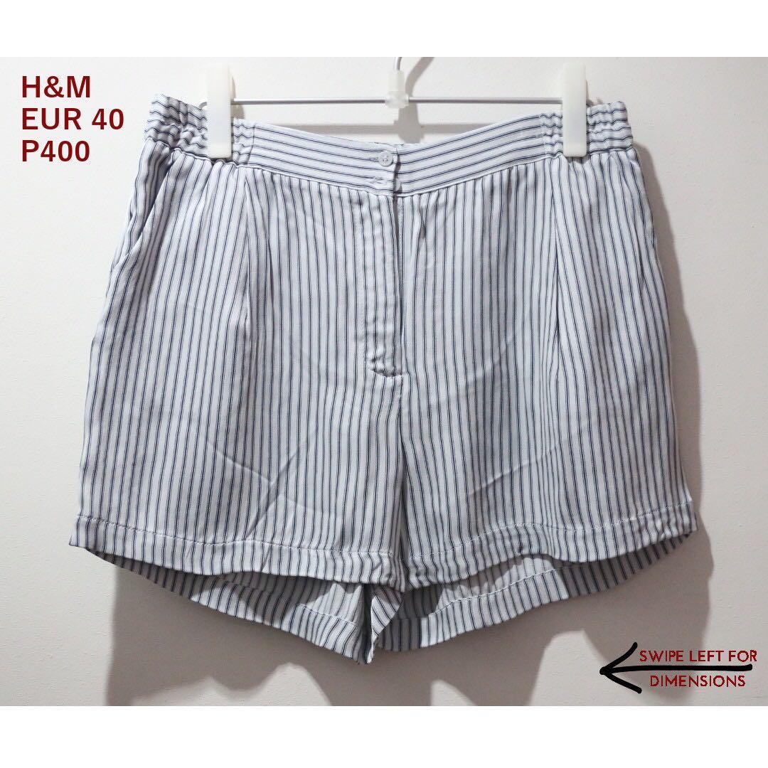 Satin shorts top h