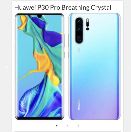 Huawei P30 Pro Breathing Crystal Bought On 10 4 19 Mobile Phones Tablets Android Phones Others On Carousell