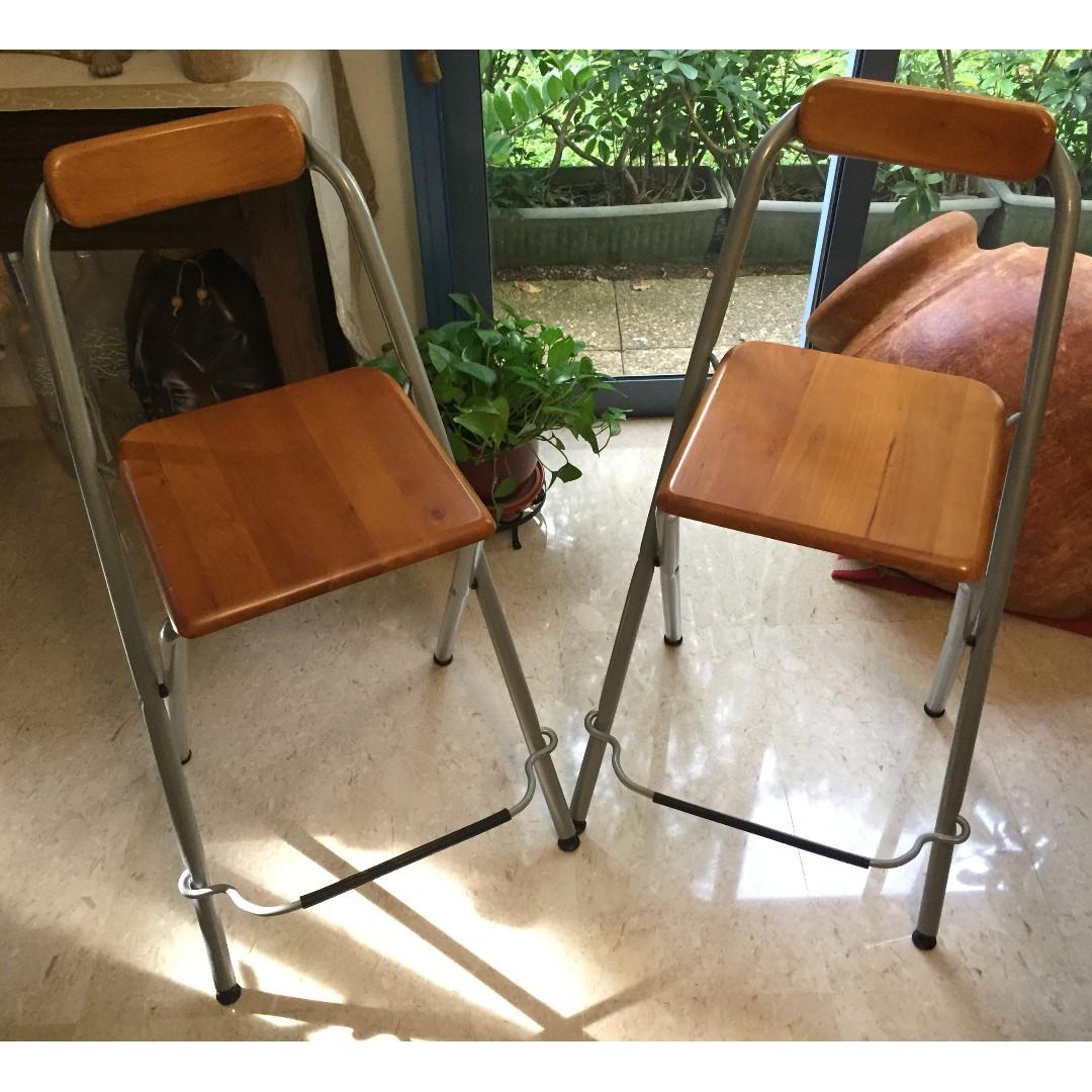 ikea dennis bar stools furniture tables  chairs on carousell