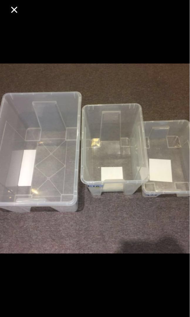 Ikea Samla Storage Boxes Furniture Others On Carousell