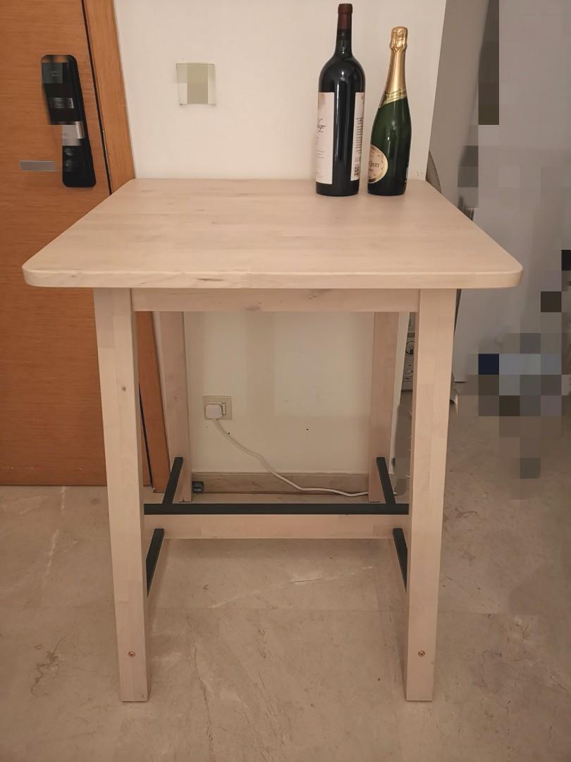Ikea Tall Table Bar Table Furniture Tables Chairs On Carousell