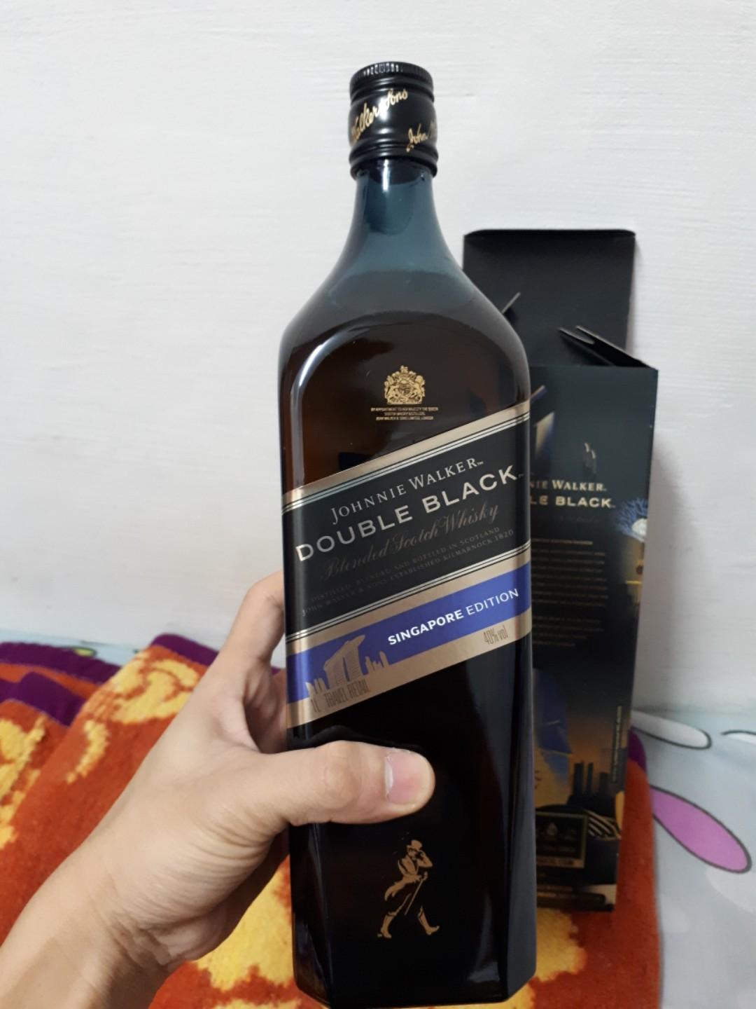 Johnnie Walker Double Black, Food & Drinks, Alcoholic ...