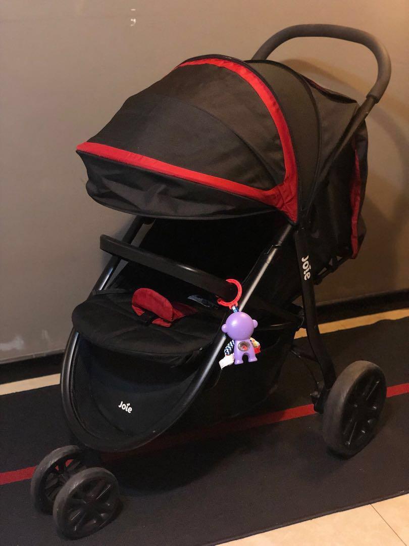 joie litetrax folded