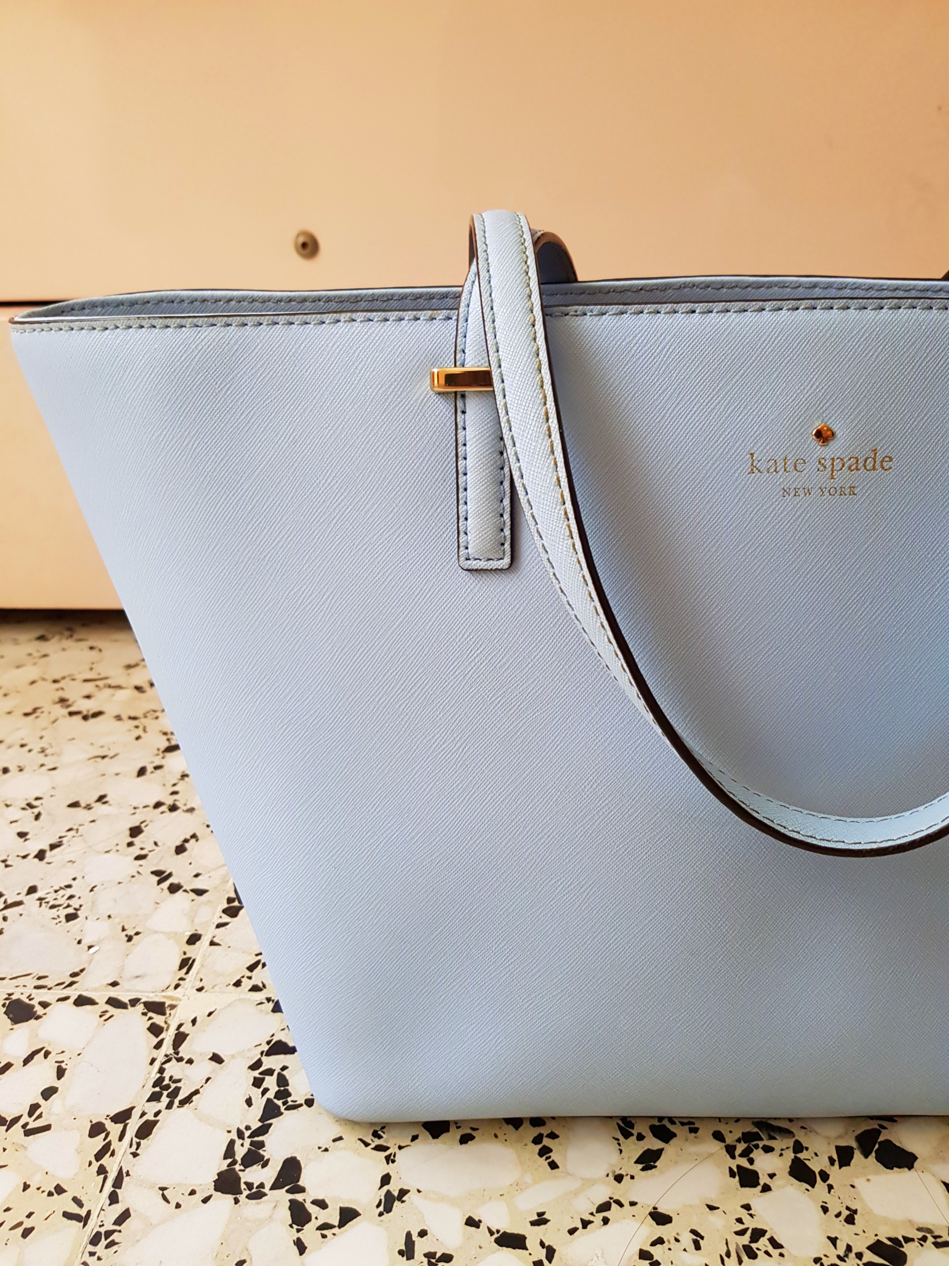 kate spade baby blue