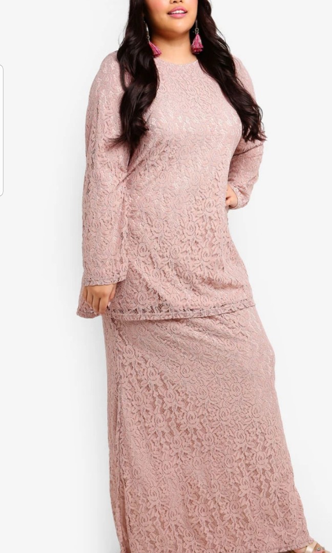Hari Raya Lace Baju Kurung Plus Size 4xl Bnwt Women S Fashion Clothes Dresses Skirts On Carousell