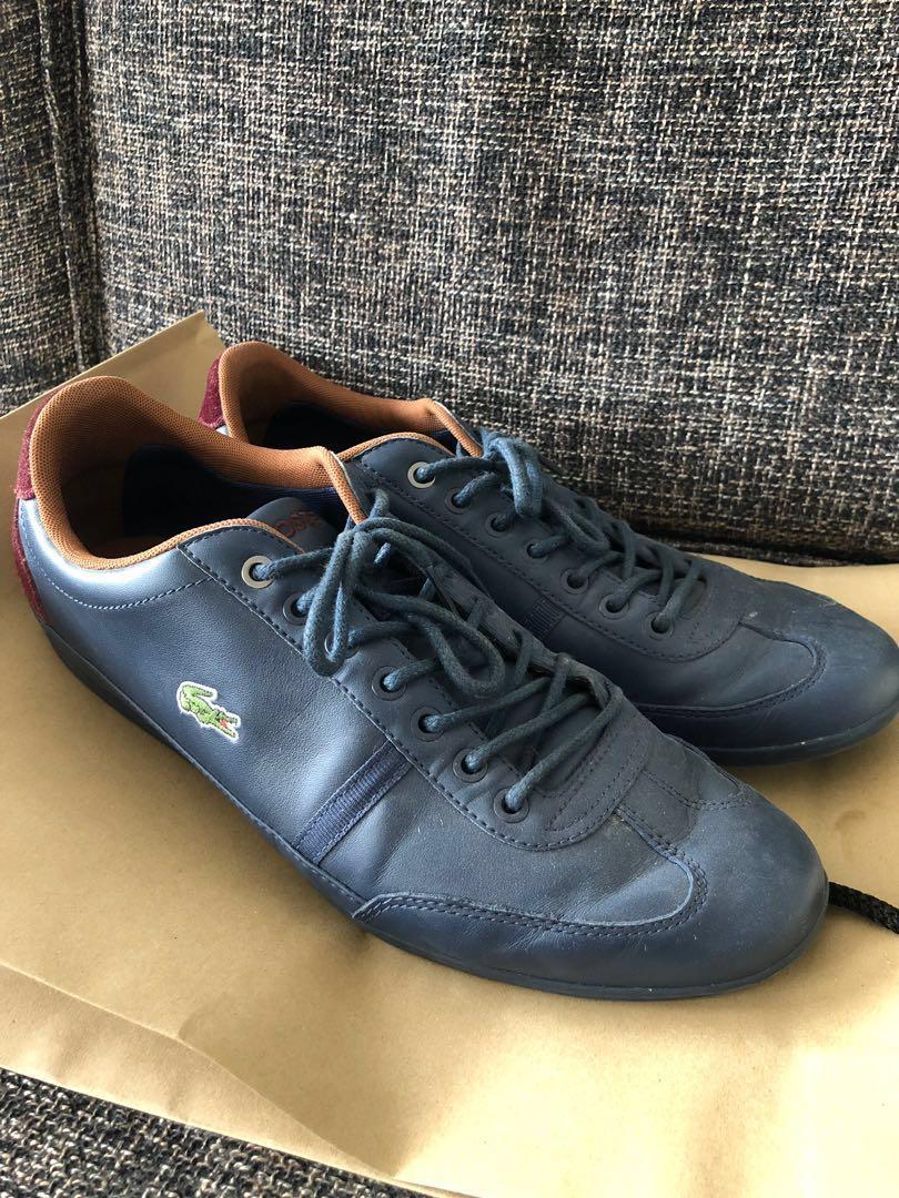lacoste blue pumps
