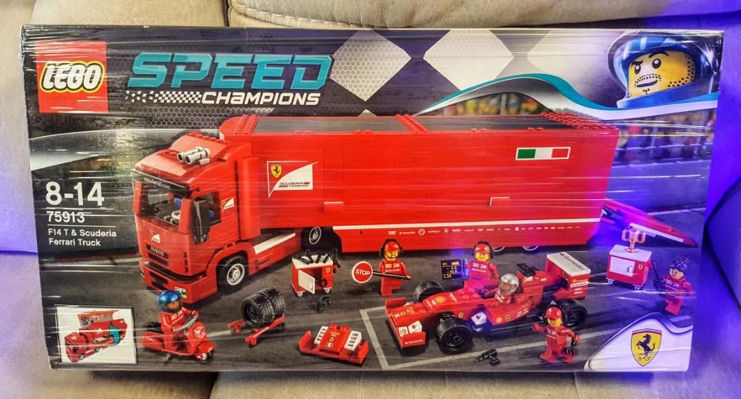 lego speed ferrari truck