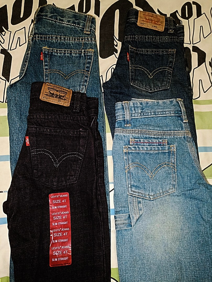 4t levi jeans