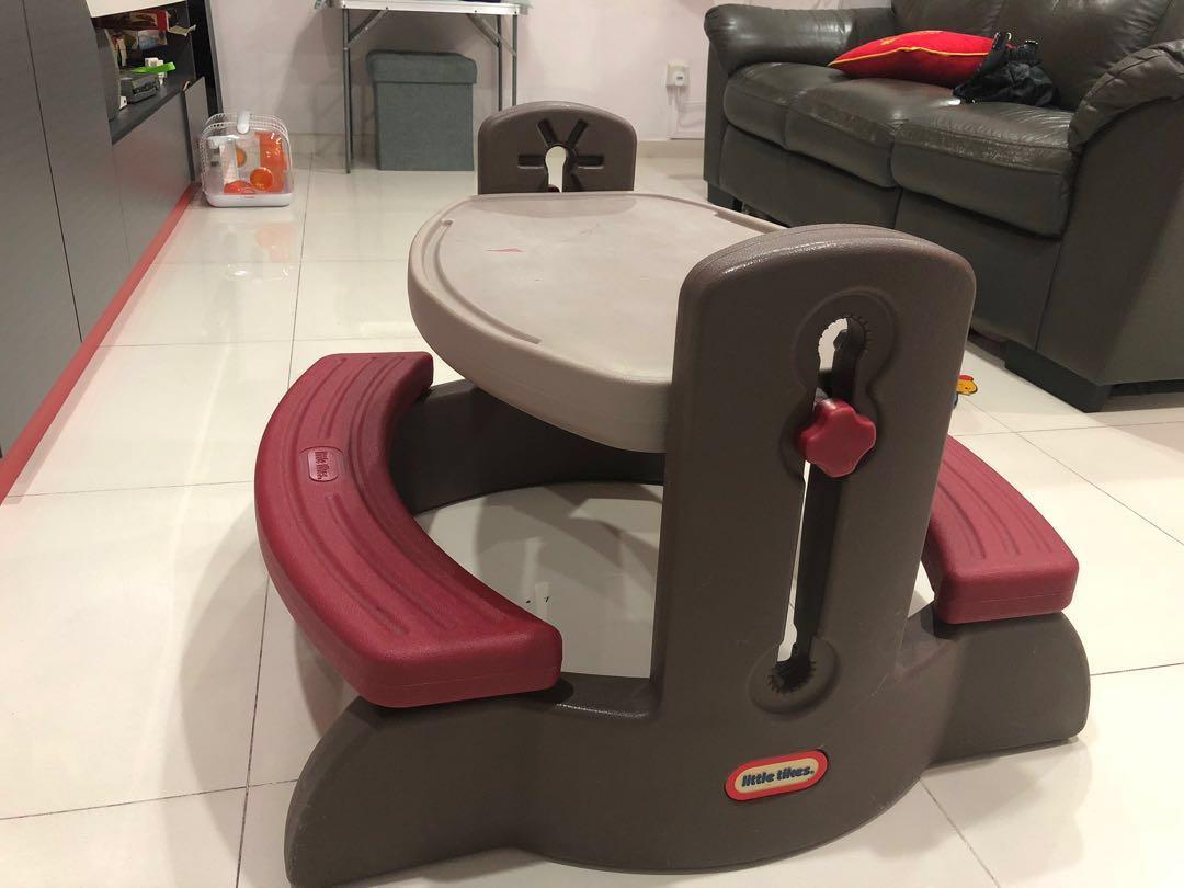 Little Tikes Adjust and Draw Table Used Babies Kids Baby