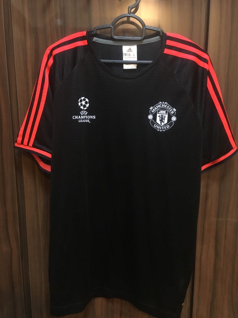manchester united ucl training jersey