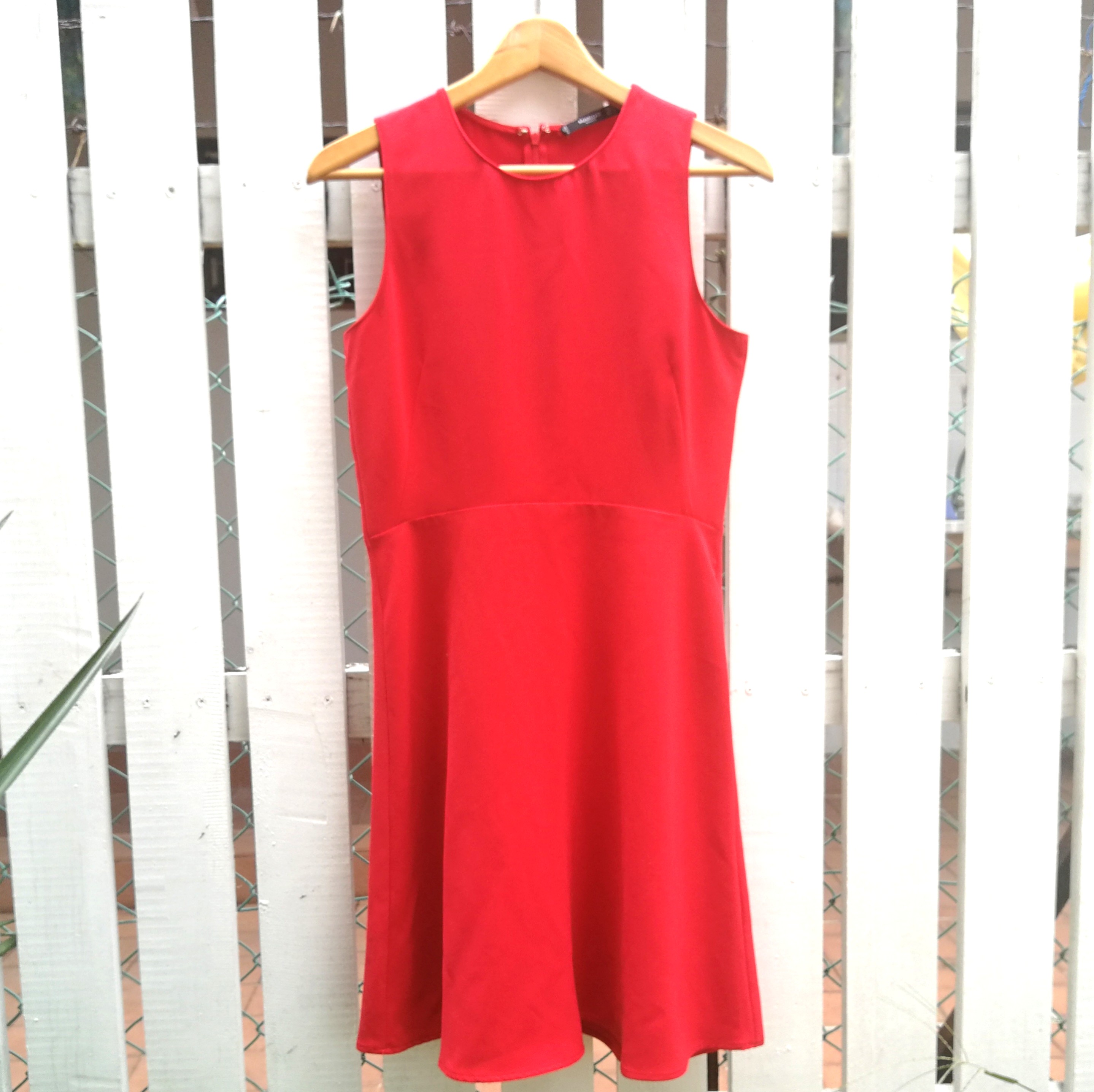 Mango Red Dress Women s Fashion Dresses Sets Dresses on Carousell