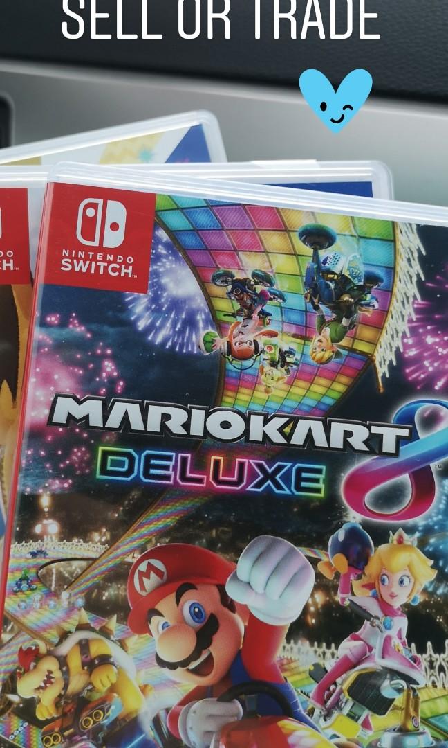 Mario Kart Nintendo Switch 99.9 new, Video Gaming, Video Games