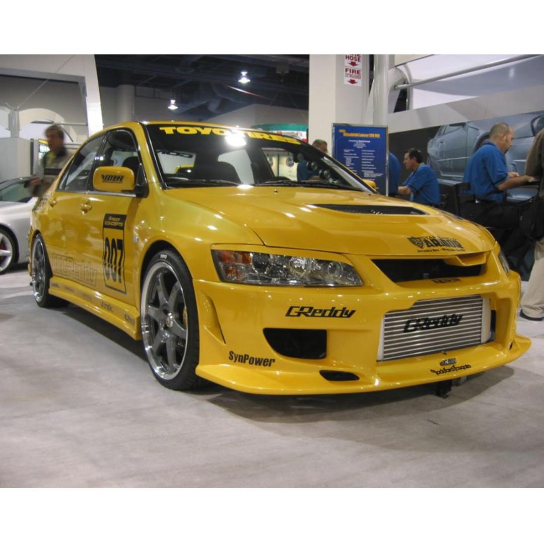 Mitsubishi Evo 7 8 9 Full C West Body Kit, Car Accessories, Accessories