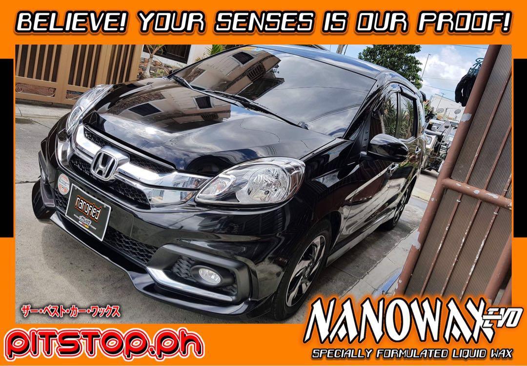Nanowax Evo (Category: Car Parts & Accessories) located in Quezon City. Submitted by pitstopqc (Listing ID 226487435, Image 2). Description: BEST SELLER! ✨ 500ml Nanowax Evo : Stock on hand By Liter Nanowax Evo : for Pre-order only, ships in 3-5days via Shopee Courier ———— 👌🏻We are the ONE & ONLY maker of Nanowax Evo✨ NANOWAX is synthetically formulated tropical wax created from the mixture of both imported & advanced nano-ceramic particles and