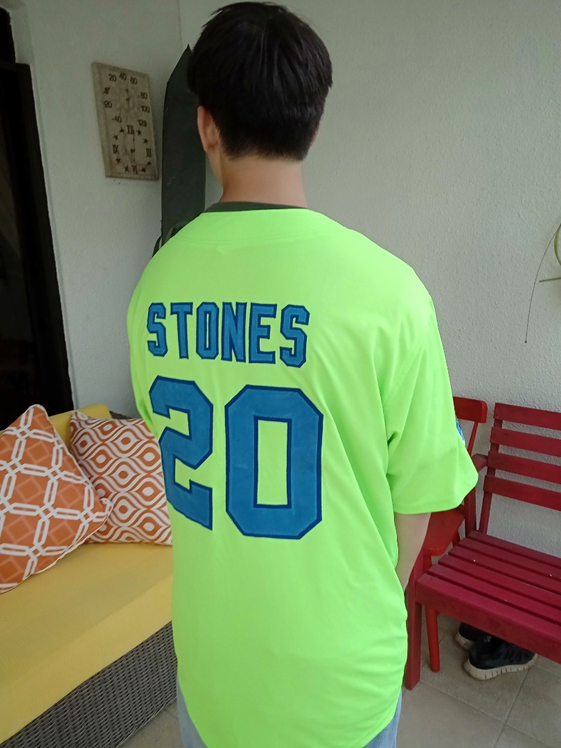 neon baseball jersey