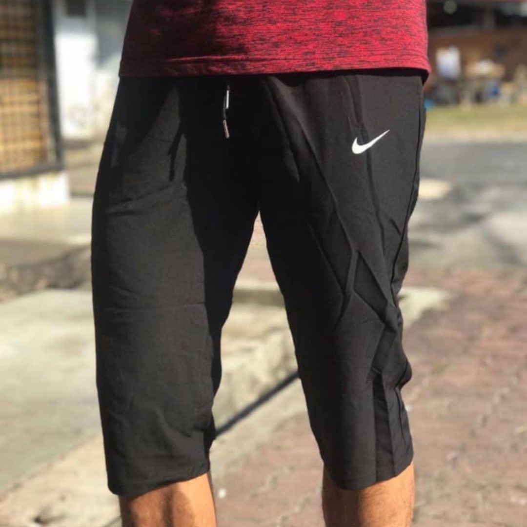 Nike three top quarter pants mens
