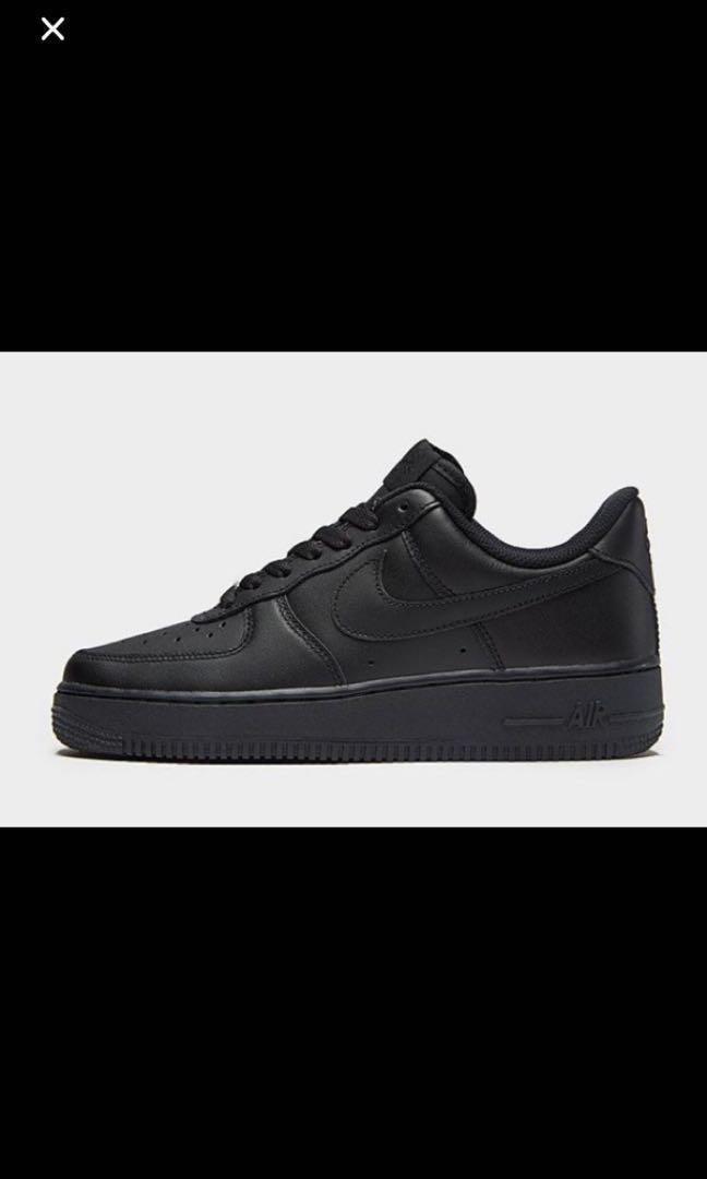 Air force 1 triple black store