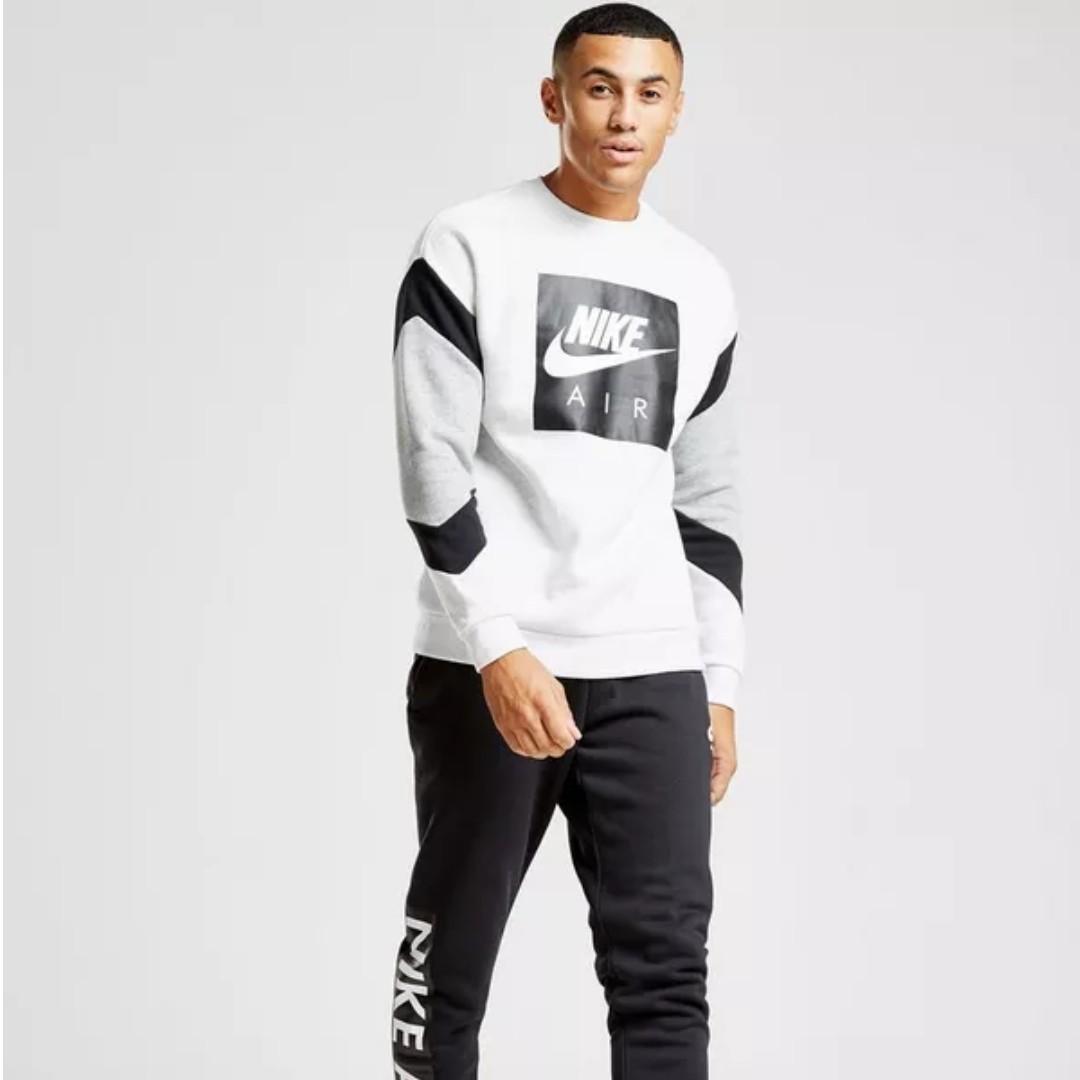 nike air sleeve colour block sweatshirt