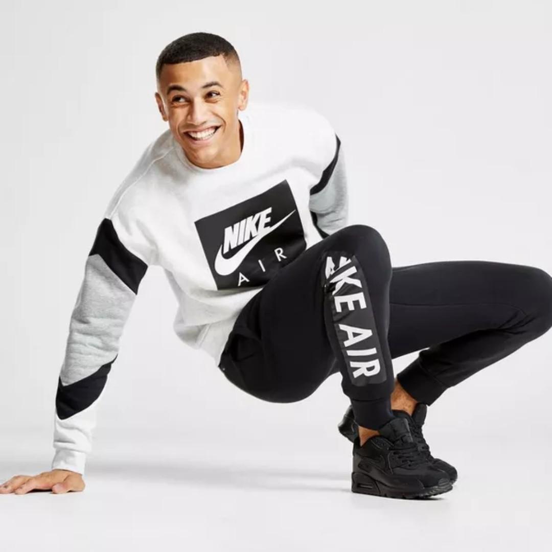 nike air sleeve colour block sweatshirt