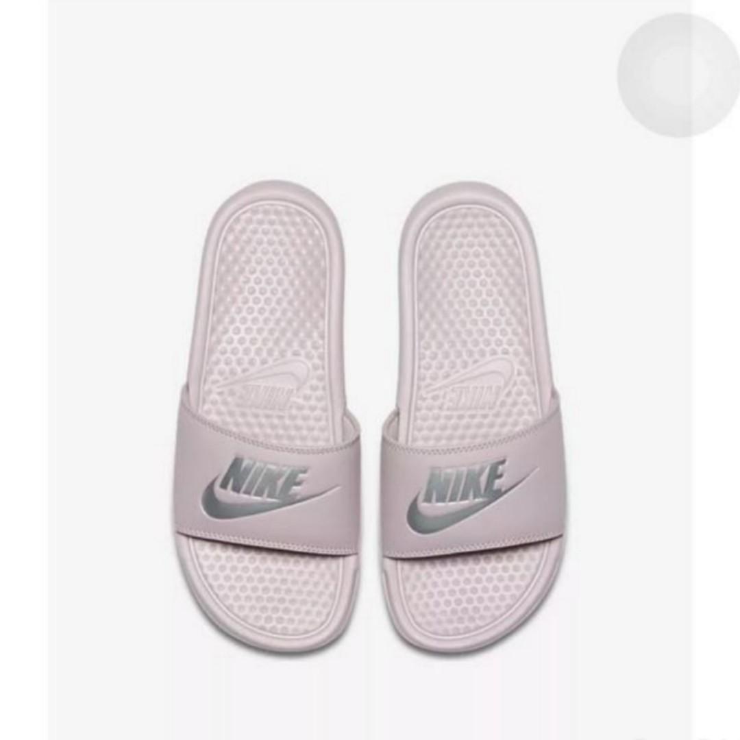 silver nike rose