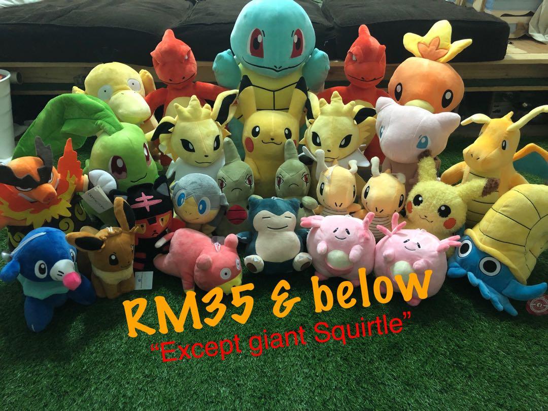 Pokemon Stuffed / Soft Toys Patung, Hobbies & Toys, Toys & Games on
