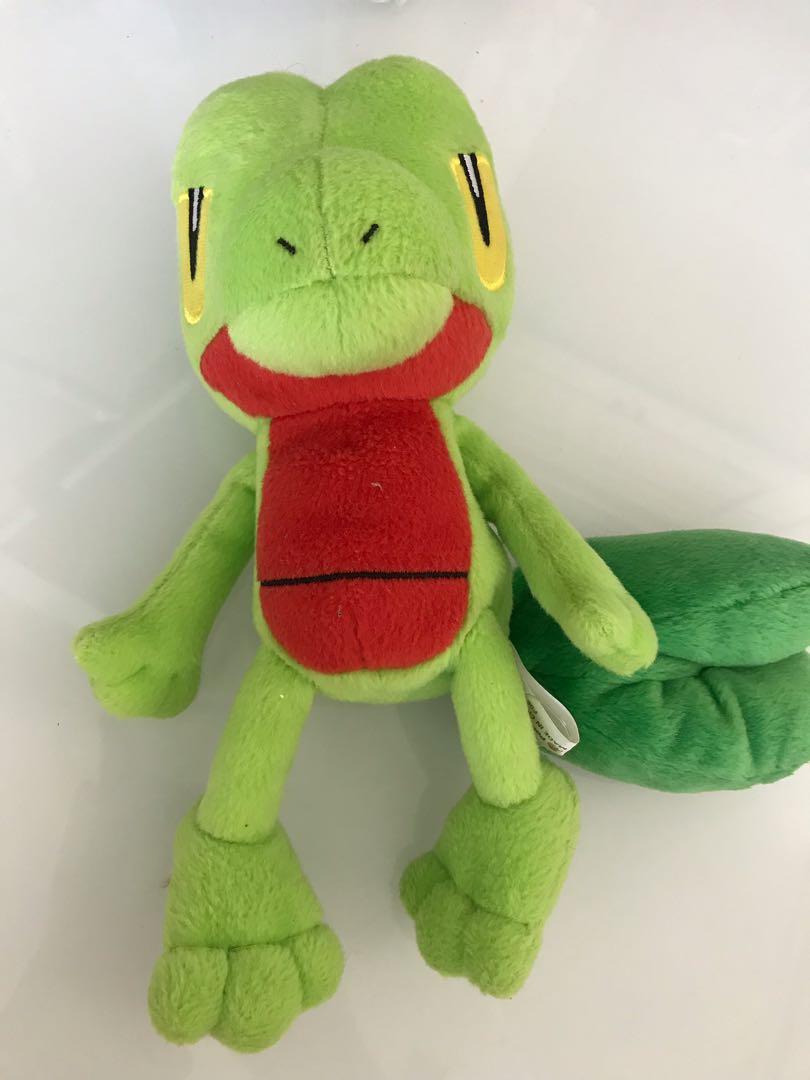 AUTHENTIC Rare Peluche plush 40 cm Arcko Treecko Pokémon Center 2014
