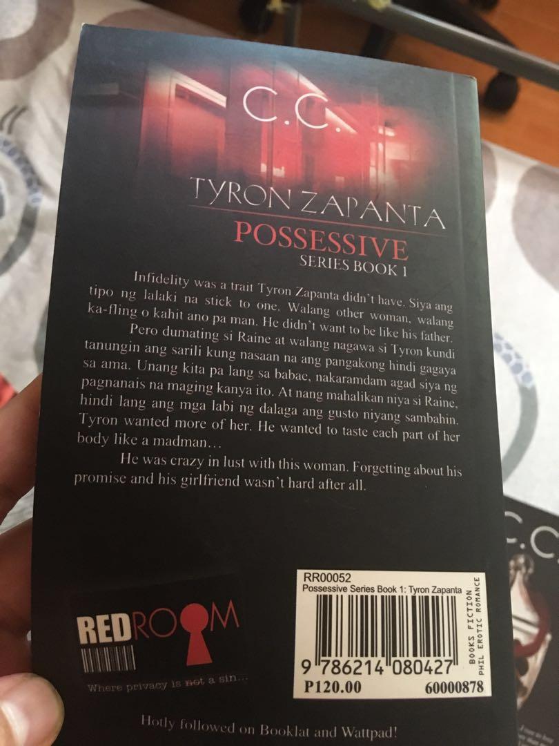 Possessive Series Tyron Zapanta by C.C, Hobbies & Toys, Books