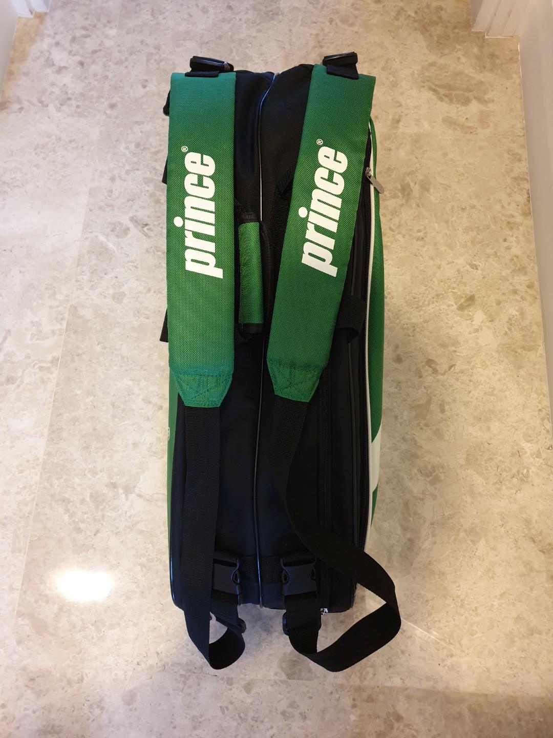 PRINCE 6 Racquets Tennis Bag, Sports Equipment, Sports & Games, Racket