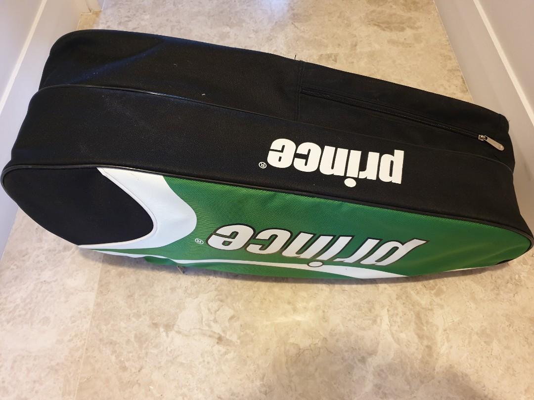 PRINCE 6 Racquets Tennis Bag, Sports Equipment, Sports & Games, Racket