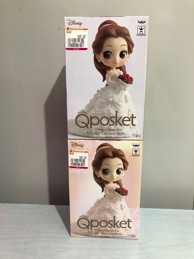 Q Posket Disney Characters Princess Belle Dreamy Style Figurine Display Toy Figure Beauty And The Beast Hobbies Toys Toys Games On Carousell