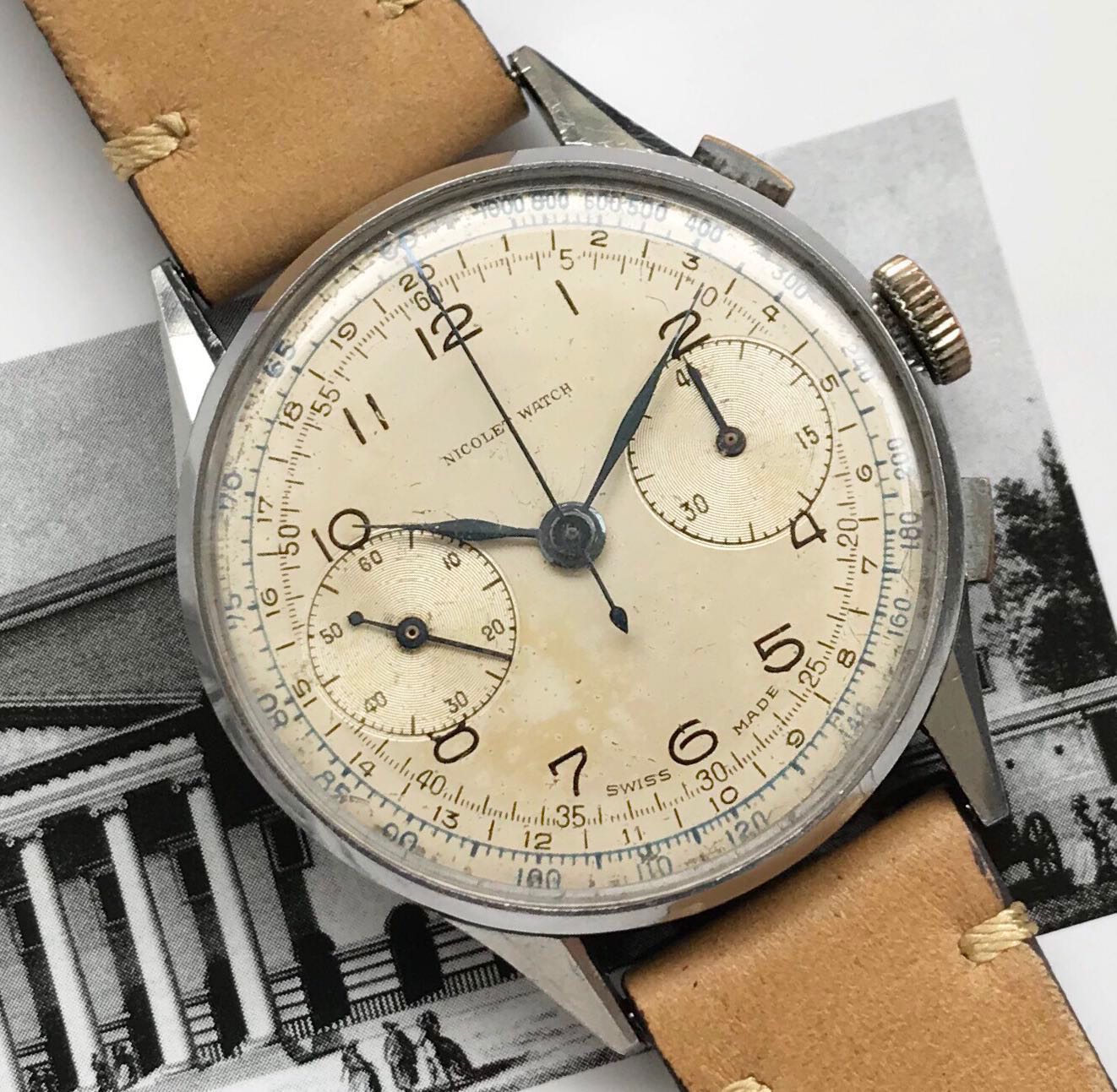 Nicolet watch vintage outlet