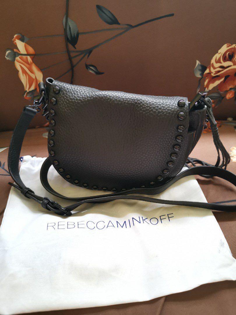 Rebecca minkoff clearance black studded bag
