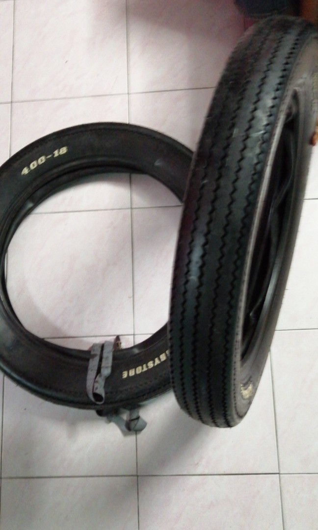 Classic Motorcycle Tyre Auto Accessories On Carousell