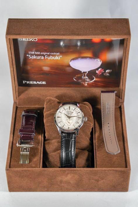 Seiko Presage Limited Edition Sakura Fubuki SARY091, Men's Fashion, Watches  & Accessories, Watches on Carousell
