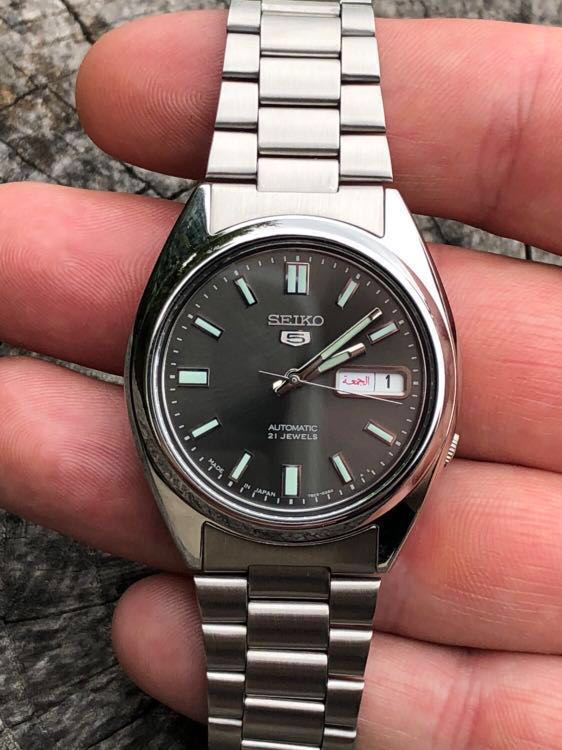 Seiko SNXS79K (Rolex Datejust Homage), Luxury, Watches on Carousell