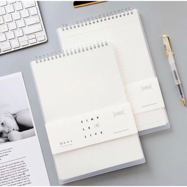 Spiral Notebook (Grid and Blank Pages) (Category: Stationery & School Supplies) located in Manila. Submitted by scratch_ph (Listing ID 230138049, Image 1). Description: 80 leaves.