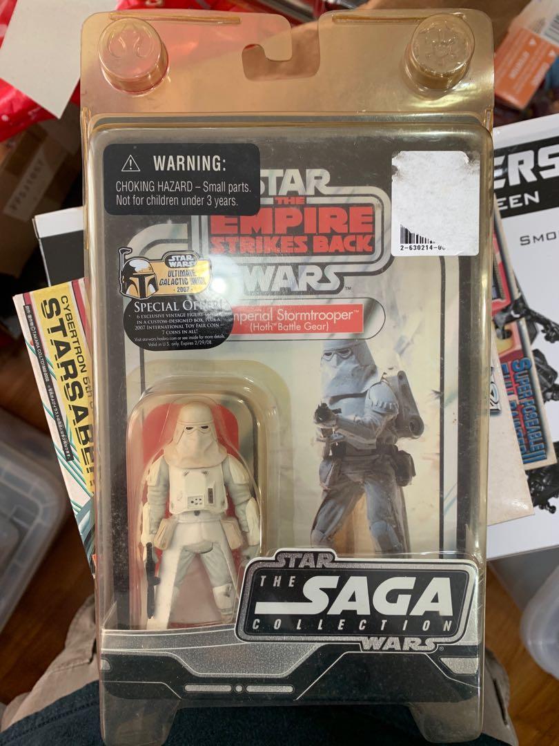 Star Wars Saga Collection 2007 Vintage Snowtrooper Action Figure