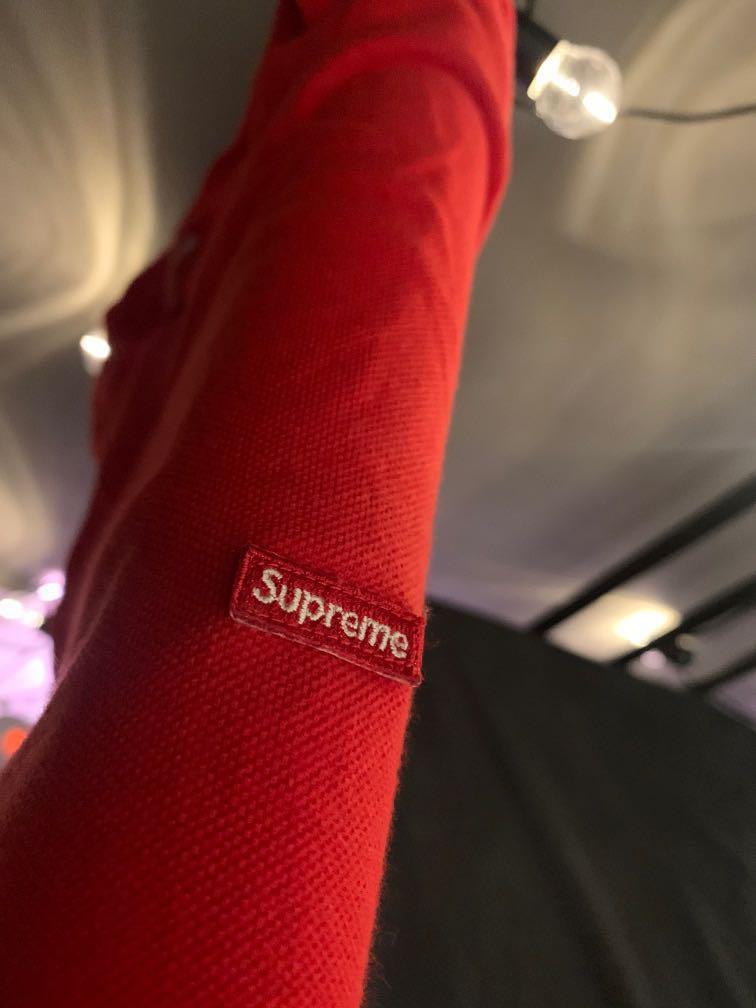 SUPREME Small Bogo Tee Small Box Logo T Shirt Red