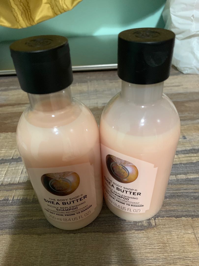 The Body Shop Shea Butter Shampoo X2 Health Beauty Hair Care