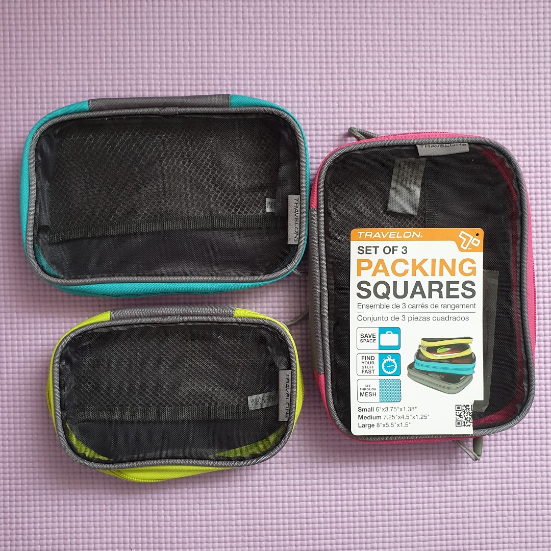 Travelon hot sale packing cubes