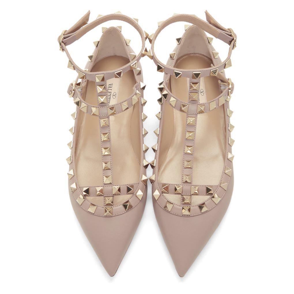 valentino poudre rockstud heels