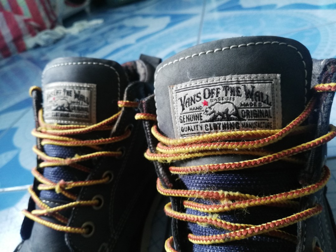 vans leather boot