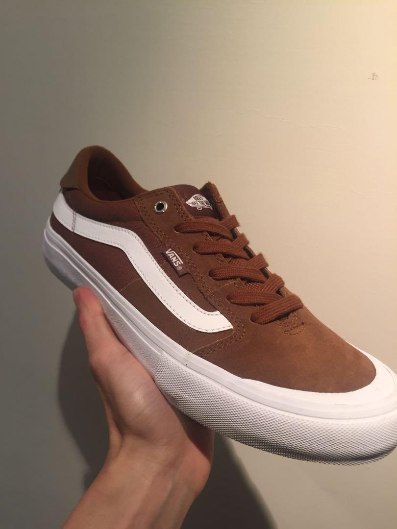 Vans style 112 pro 棕白old skool era 