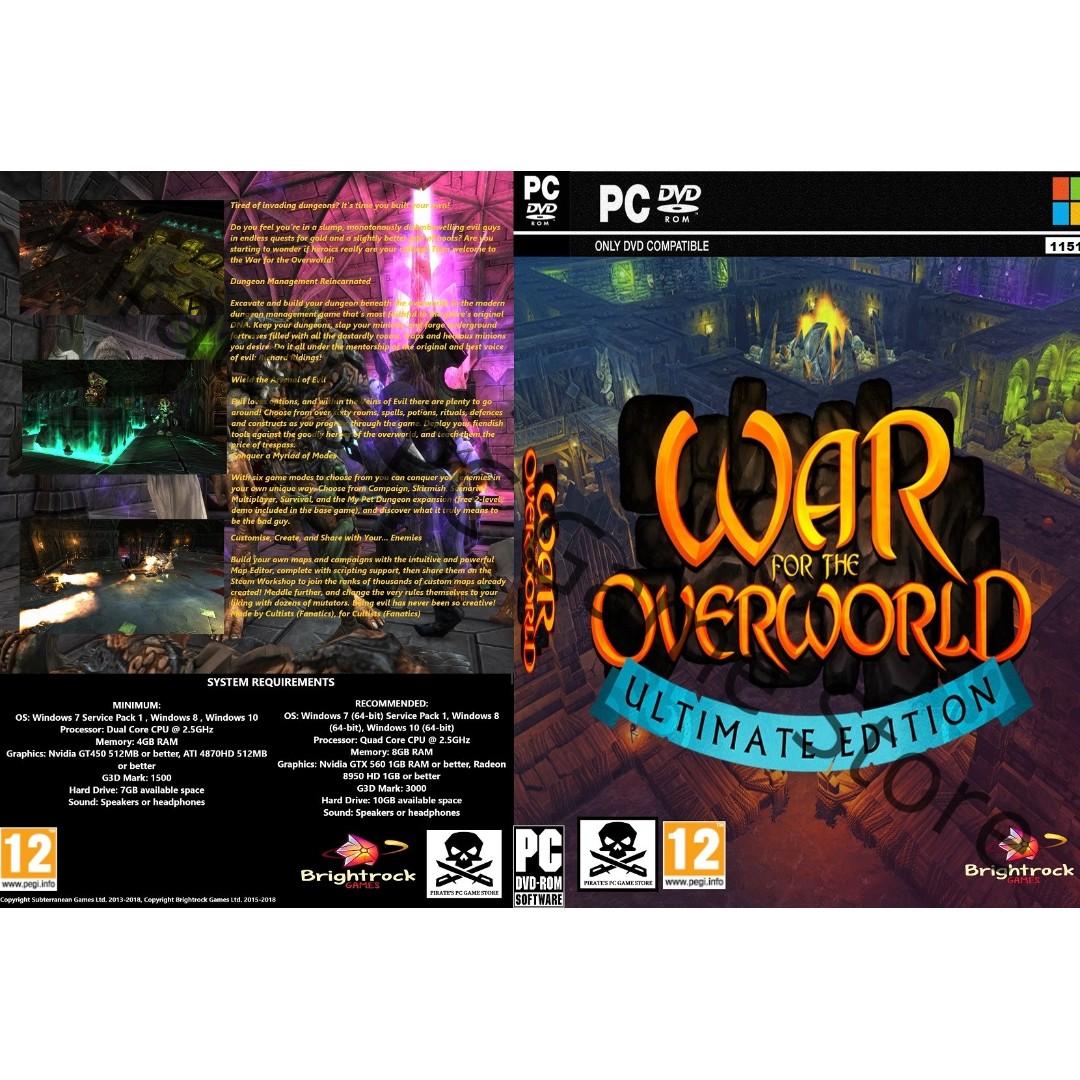 War For The Overworld Ultimate Edition Video Gaming Video Games