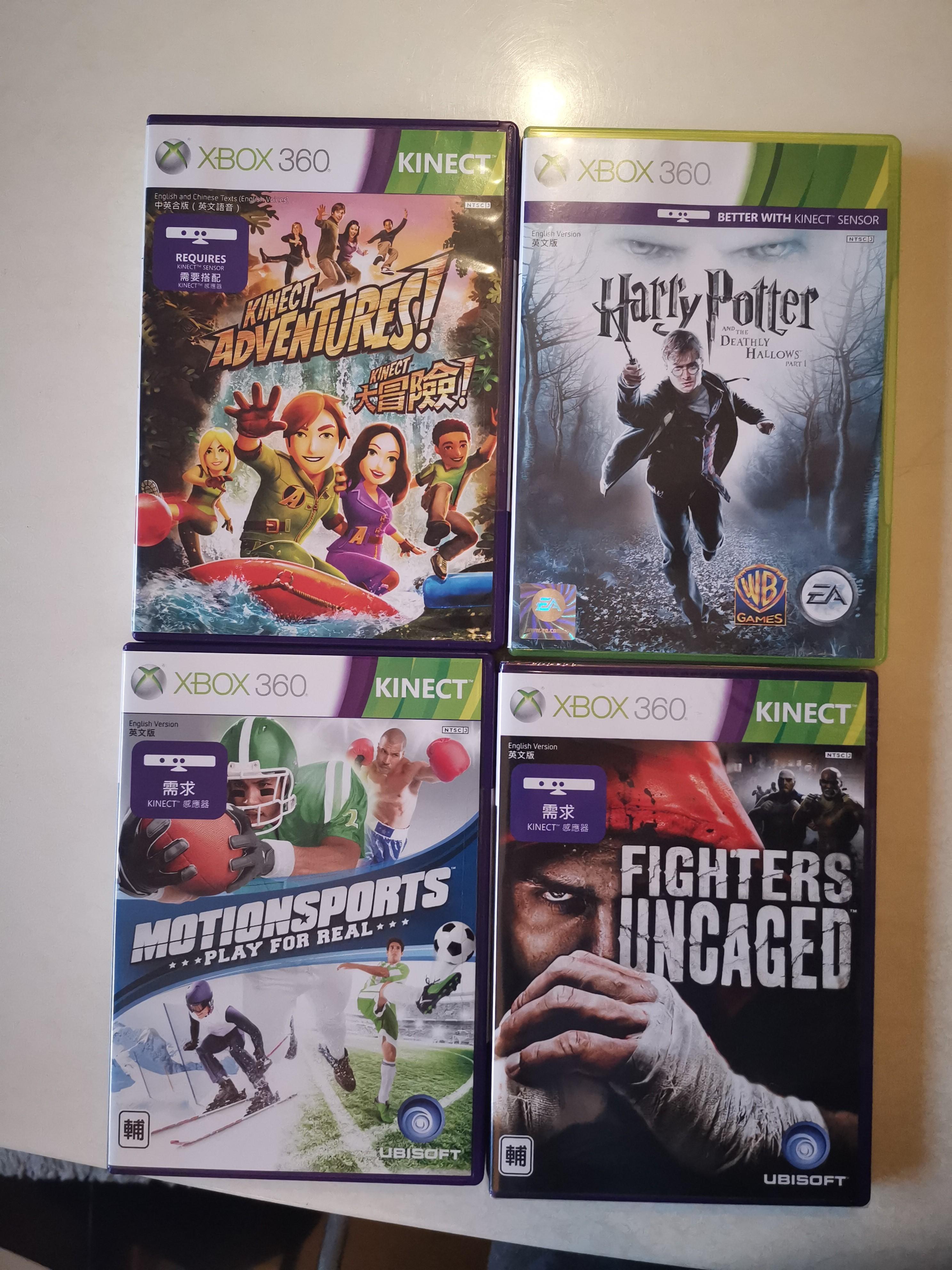 Xbox 360 Kinect Games 4 for sgd 25 total, Video Gaming, Video Games, Xbox on Carousell
