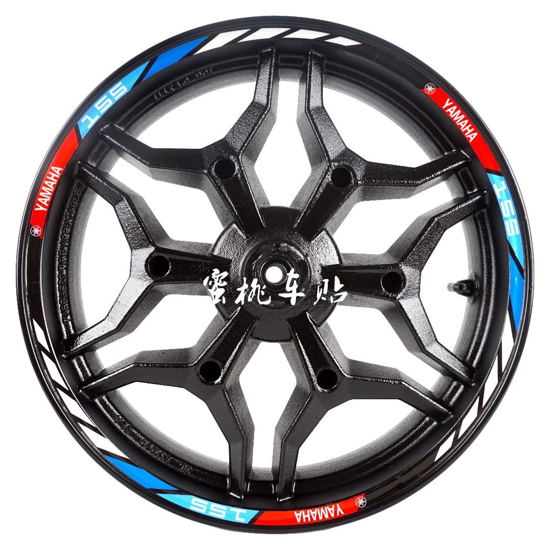Yamaha Aerox 155 Nvx 155 Rim Sticker Motorbikes Motorbike